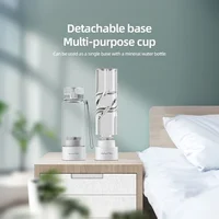 ขวดน้ําไฮโดรเจนรุ่นใหม่ เครื่องกําเนิดน้ําไฮโดรเจนที่อุดมไปด้วย + อะแดปเตอร์เสริม รูปแบบแพ็คเกจ 3