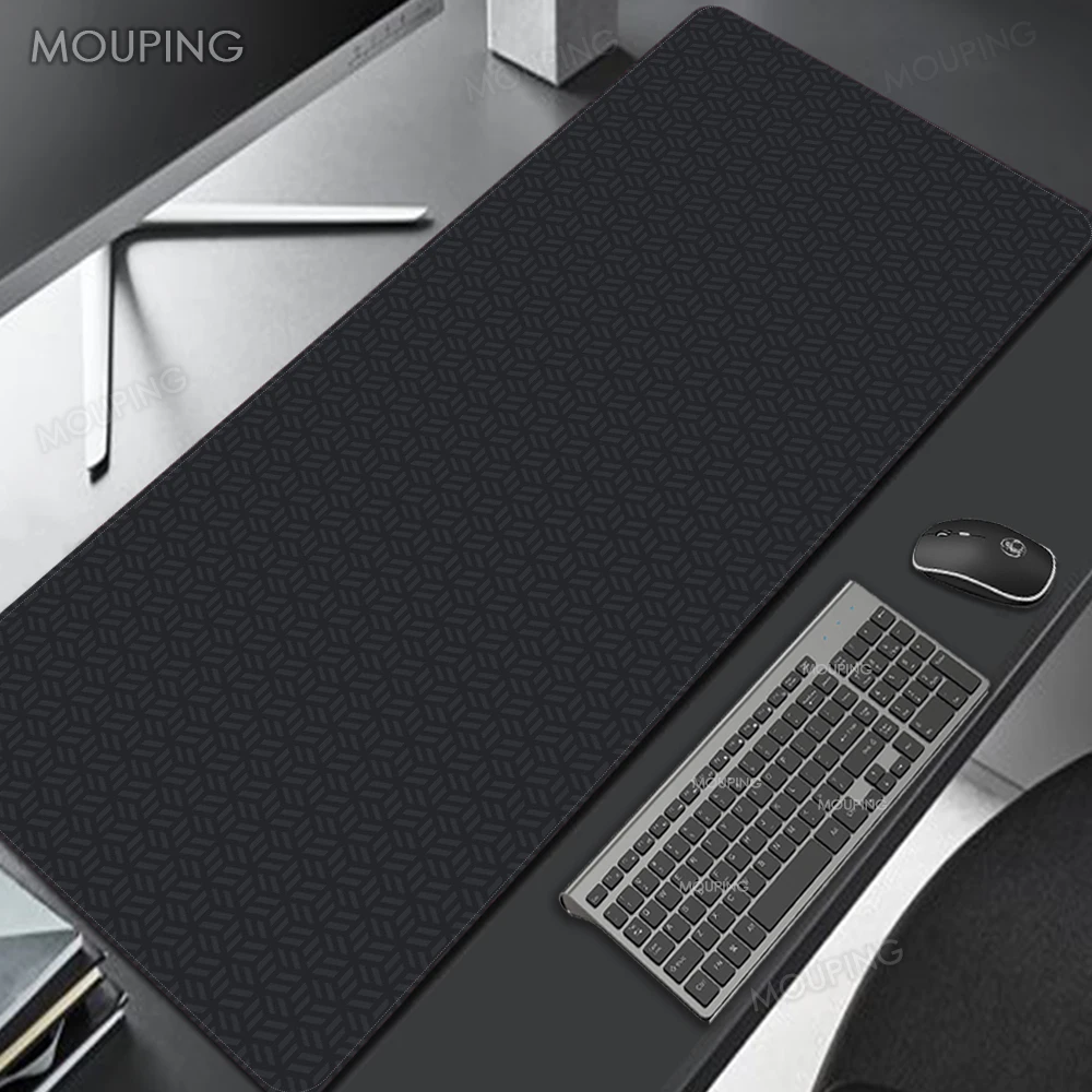 Strata Liquid Mousepad Gamer Black Topographic Mouse Pad Long Carpet Mouse Pad 90x40 Table Mats