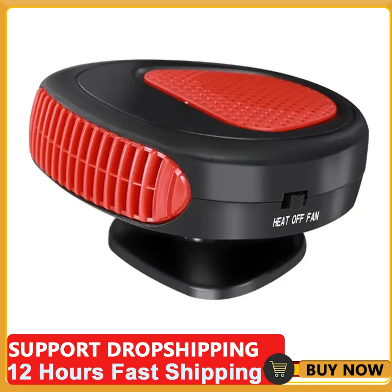 Riscaldatore portatile da 12 V, riscaldamento rapido, multifunzionale, per auto, controllo della temperatura, ventilatori elettrici, sbrinatore, caldo_voghion.com
