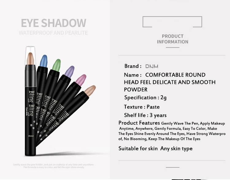 Eyeshadow Pen Pearlescent Eye Highlight Stick For Eye Makeup_voghion.com