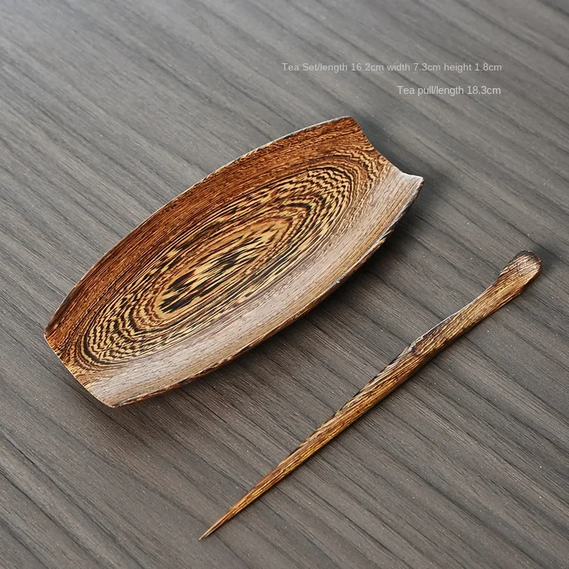 Cuillère à Thé En Bois - Pelle à Thé En Alliage, Accessoire Pour Cérémonie Du Thé, Infusion Et épices Cuillère à Thé En Bois - Pelle à Thé En Alliage, Accessoire Pour Cérémonie Du Thé, Infusion Et épices