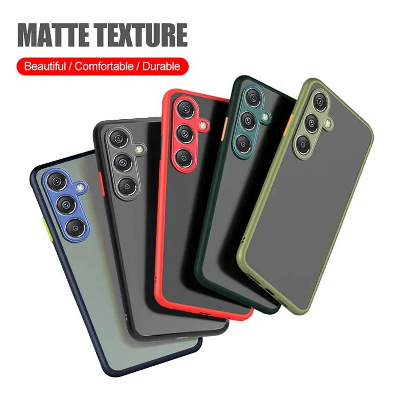Shockproof Matte Back Cover Armor Phone Case