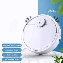 

Automatic Robot Vacuum Cleaner Smart Touch Sweeping Dry Wet Cleaning Machine 3000 Pa Suction Charging Intelligent Vacuum Cleaner