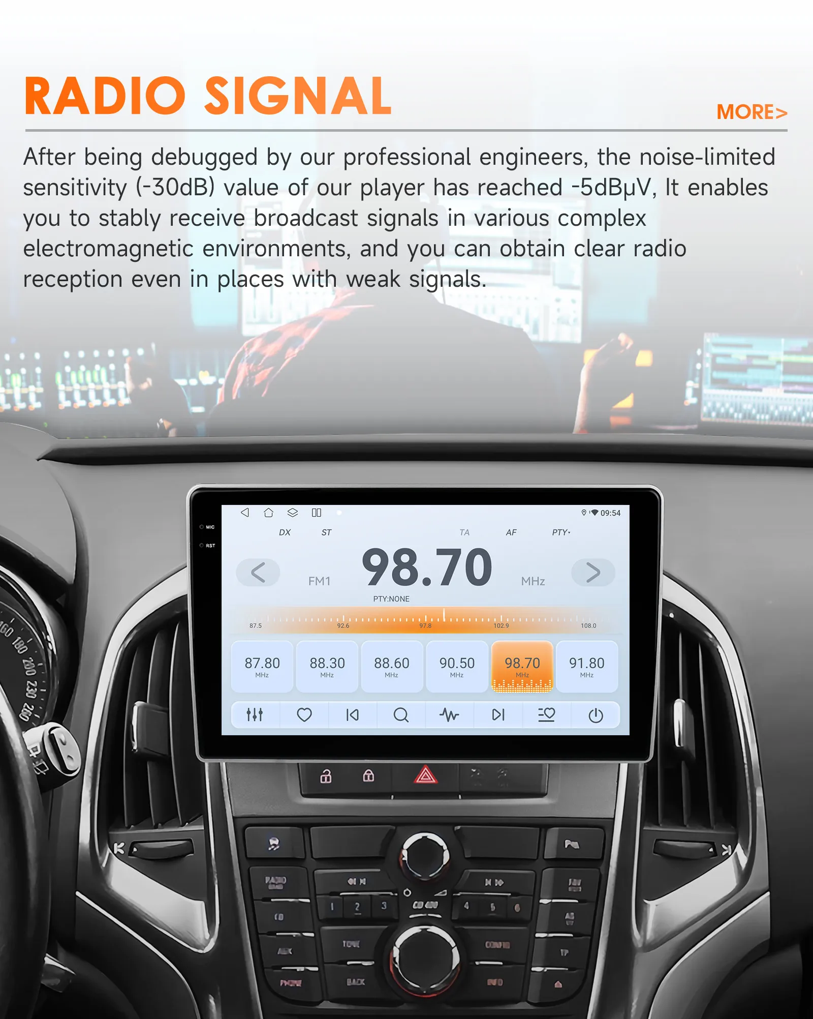 Hizpo Android 14 Octa Core Für Opel Astra J 2009-2017 Buick Excelle 2 2009-2015 Auto Stereo Carplay Wifi GPS 4G DSP Radio 9 Zoll – Detail 21