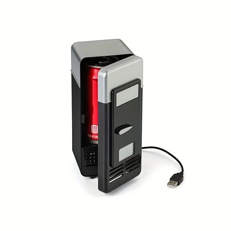 USB Fridge Mini Cooling And Heating Dual Use For Car Computer Office Small Refrigerator Portable Cooler Warmer