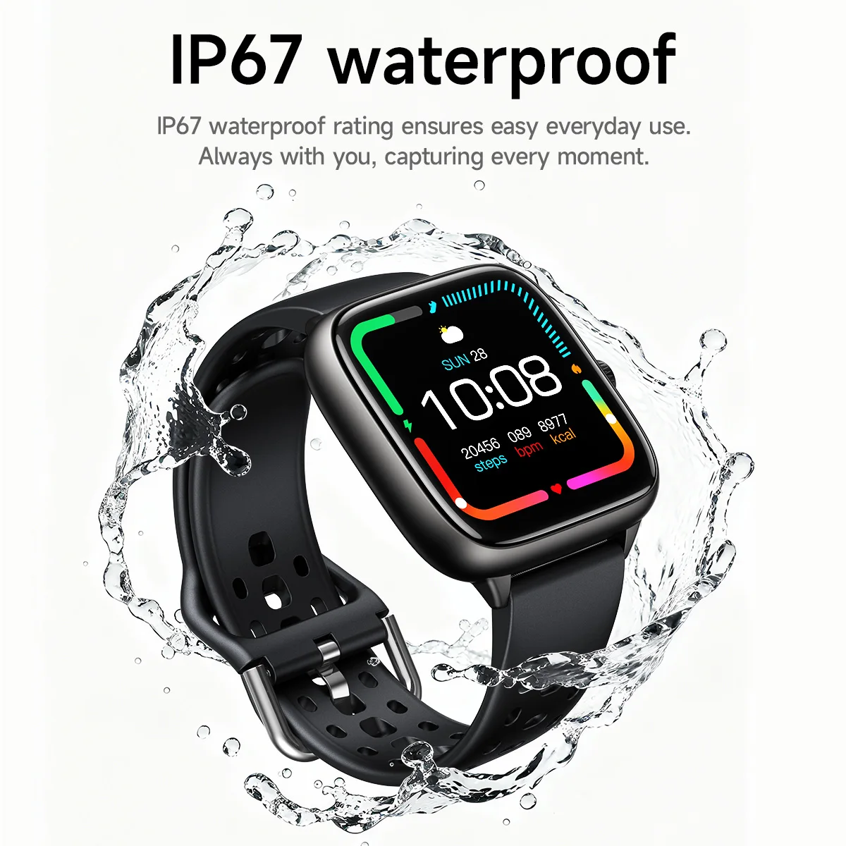 HOCO Y36 Touch Screen TFT da 1,72 pollici Versione chiamata Smart Watch Frequenza cardiaca Sonno Ossigeno Monitoraggio sportivo Smartwatch IP67 Impermeabile - immagine 5