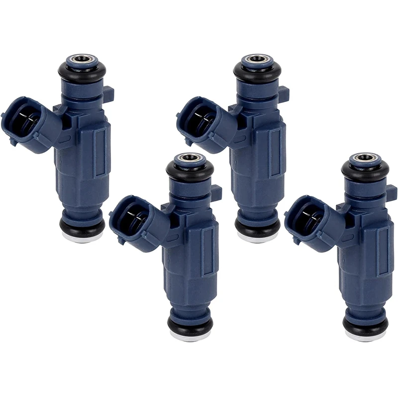 4pcs Fuel Injectors 353102b000 For 20102011 Kia Soul 1.6l L4 35310