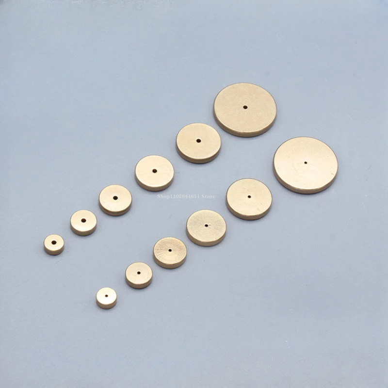 6/8/10/12/14/20mm Brass Edge Distance Gauge DIY Leather Bag/money Clip Hand Sewing Lineation Wide/narrow Hole Laying-off Tool