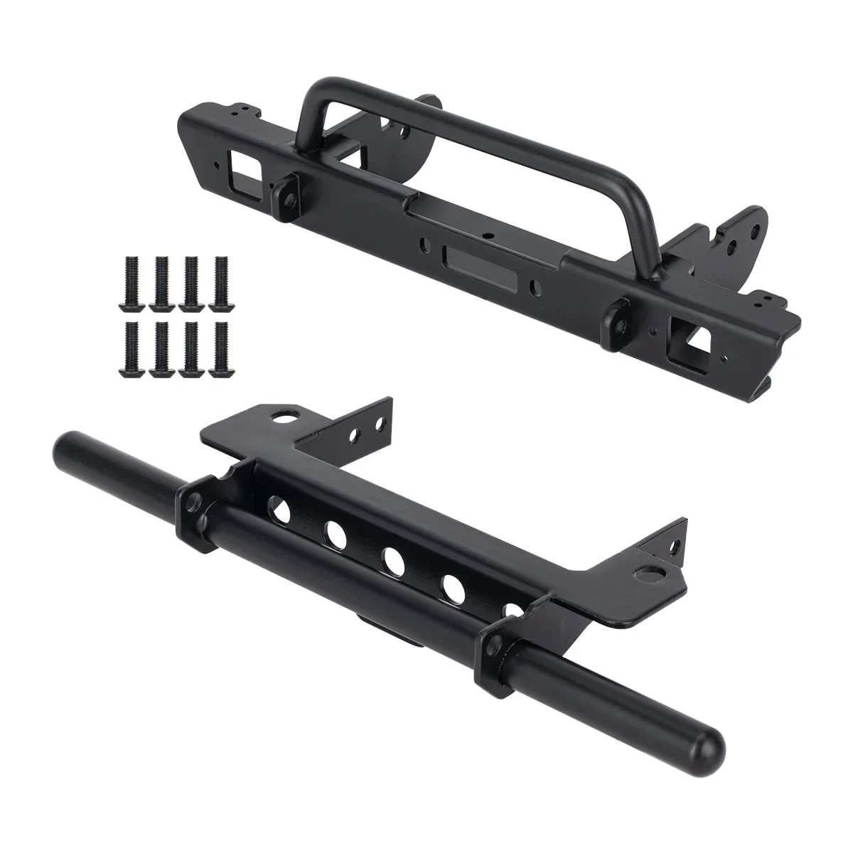 Premium Metal Front and Rear Bumper