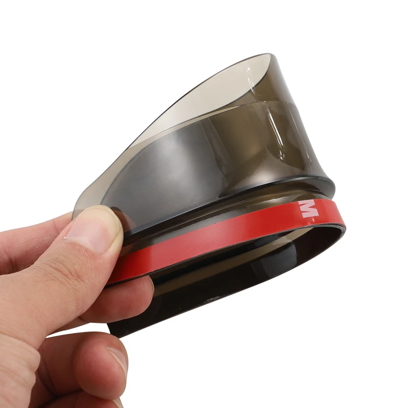 Car Rearview Mirror Rain Shield and Sun Visor with Logo