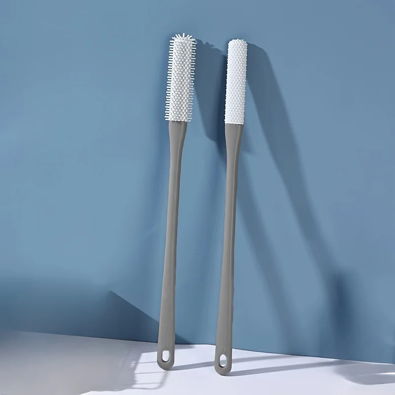 1pc Long Handle Toe Brush Manual Foot Care Scrubber Portable Shower Foot Brush for Toe Cleaning Elderly Foot Care Tool 6