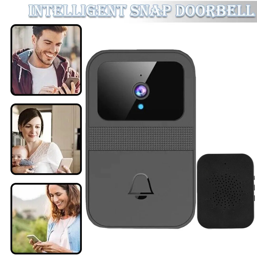 

Door Bell Camera Remote Visual Door Bells & Chimes Wireless HD Mini Doorbell Wireless Doorbell Video Motion Night Vision Chime