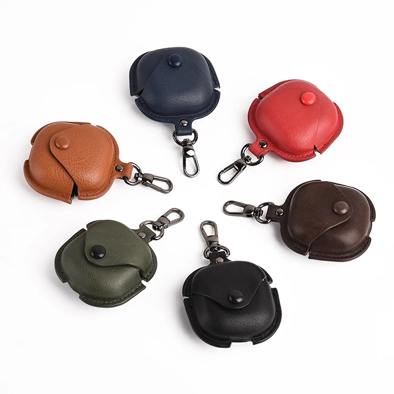 Custodie Per Auricolari Per Samsung Galaxy Buds 2 Buds Bottone In Pelle Live Con Fibbia Buds Pro Cover Antiurto Per Samsung Buds 2 Pro