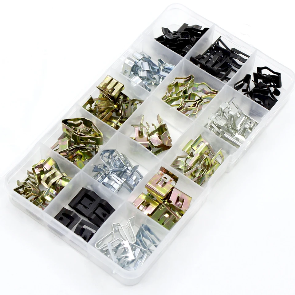 SET ASSORTIMENTO BULLONI morsetti per tubi parti automobilistiche