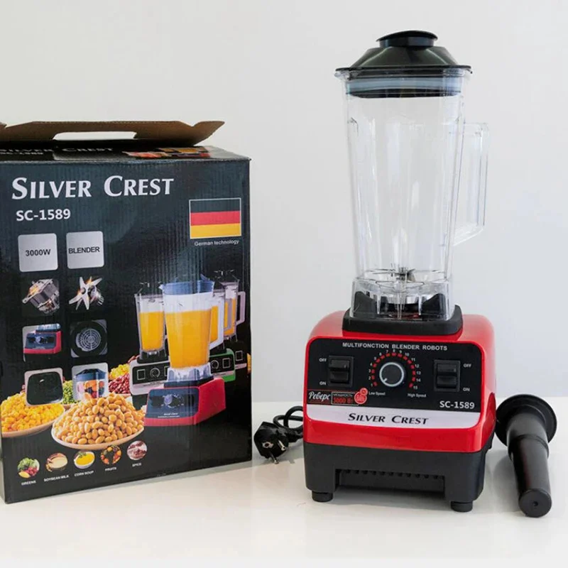 Description Picture 3 of item3000W Heavy Duty Commercial Grade Blender Mixer Juicer Fruit Food Processor Ice Smoothies Blender High Power Juice maker Crusher