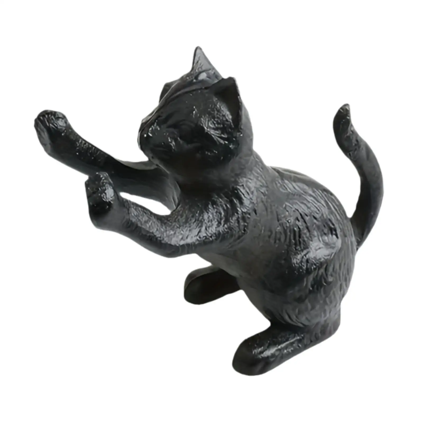 Decorative Cat Bookend Unique for Heavy Books Book Holder for Library Office Home Living Room Display Shelf Gift for Cat Lovers