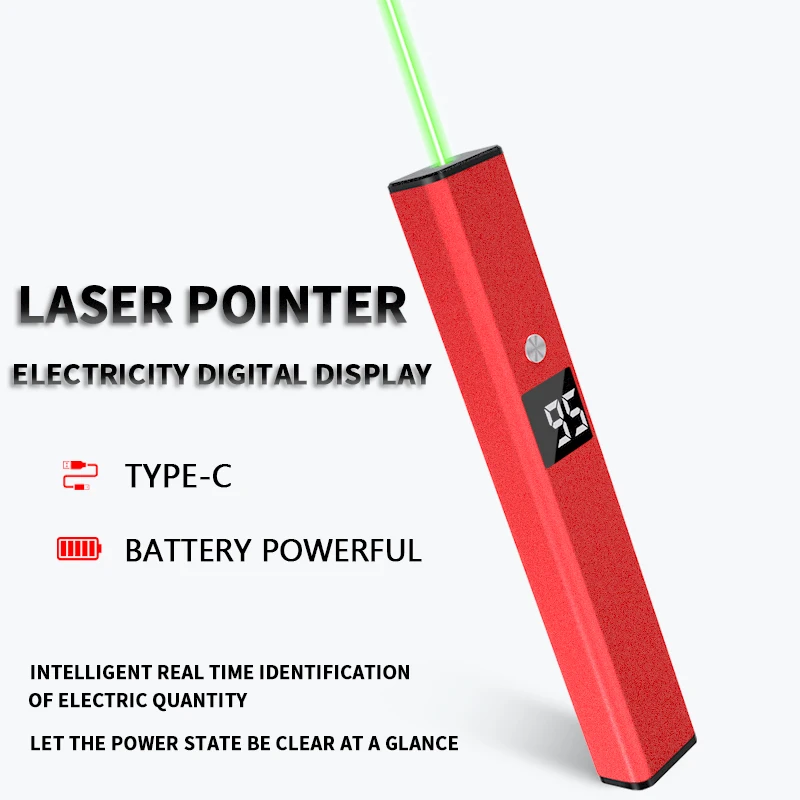 Description Picture 3 of itemLassr Pointer Electricity digital display Laser pen sales Department Laser pointer infrared ray pointer Type-C charging