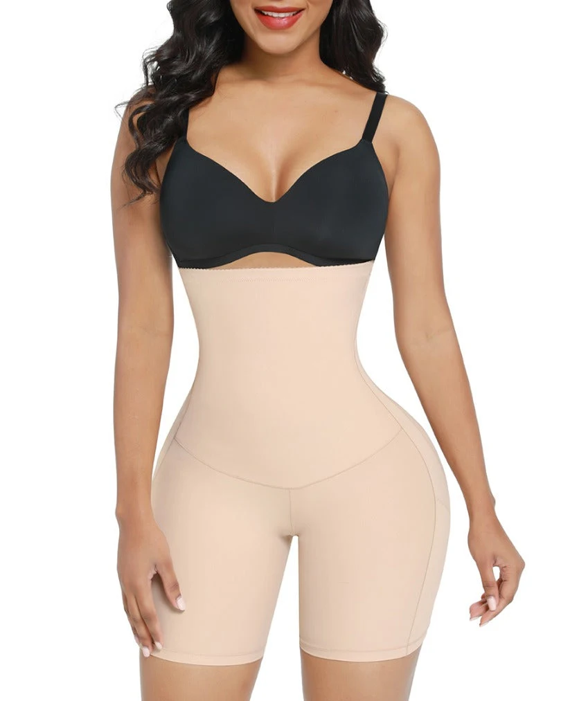 Fajas High Waist Butt Lifter Sexy Open Bust Slimming Shapewear Compression Abdomen Control Flat Belly Body Shaper Bodysuit