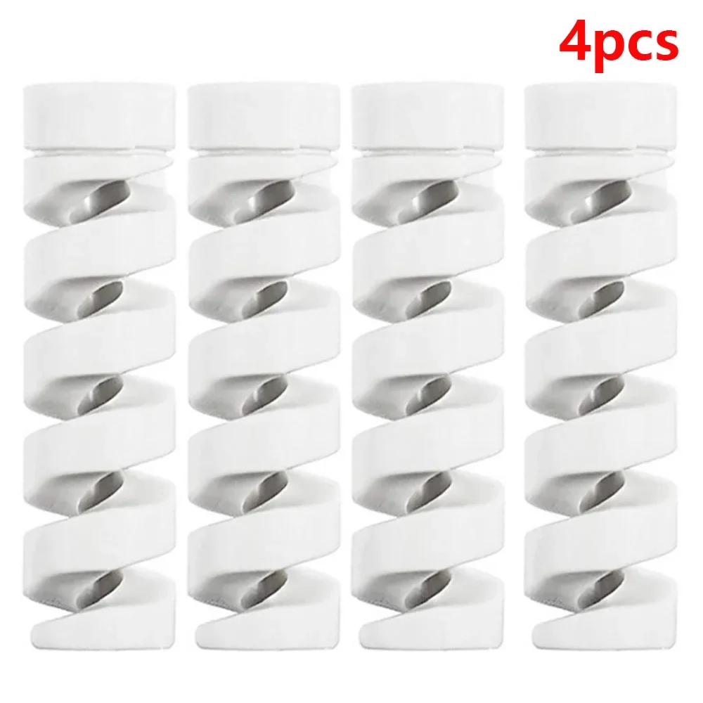 Multi-Color Spiral USB Cable and Earphone Wire Protectors (4-Pack)