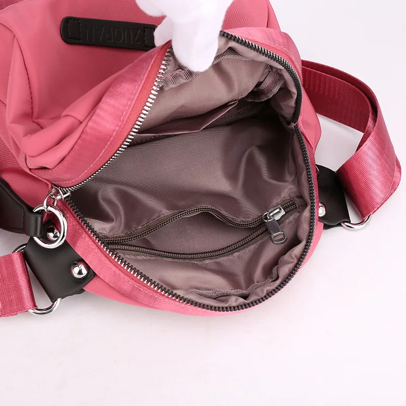 Women's bag popular on the internet new trend Oxford cloth shell bag lightweight one shoulder crossbody sports