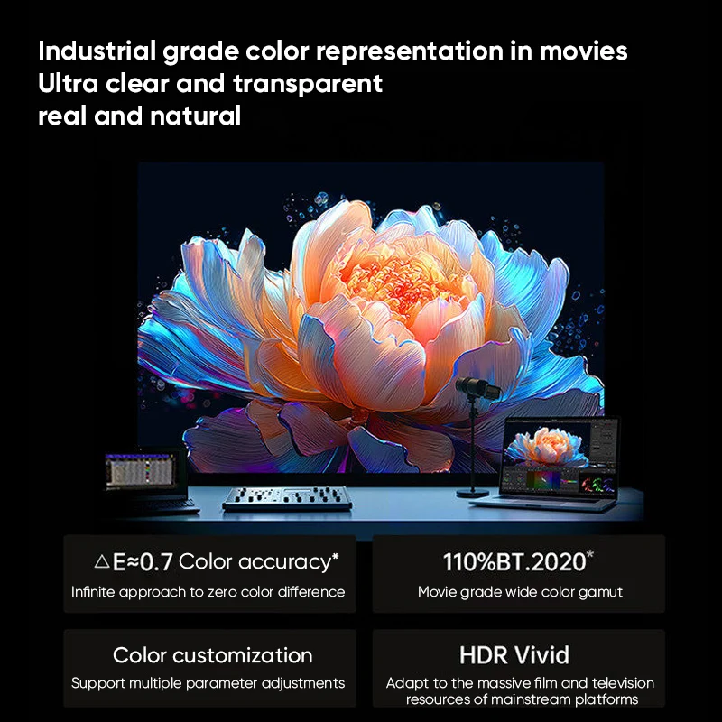 JMGO N5 4K 트리플 컬러 레이저 프로젝터 2800 CVIA 루멘 11000:1 대비율 홈 HDR 시어터 시네마 울트라 HD 프로젝터