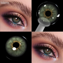 Lalens Cleopatra Brown Myopia Colored Contact Lenses (Cleopatra Green)