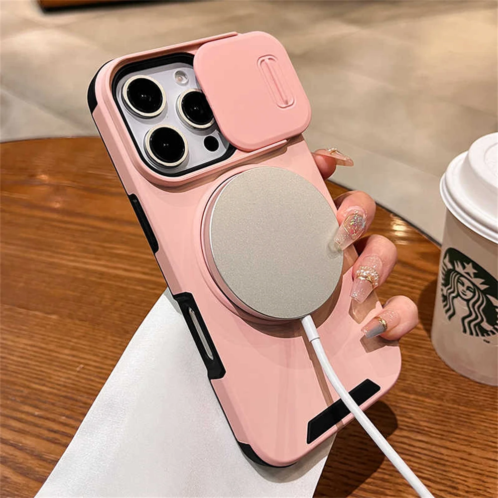 Magnetic Slide Camera Lens iPhone Case 4