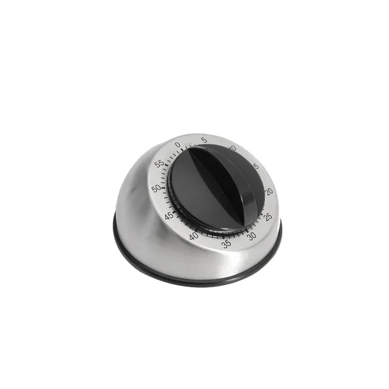 스테인레스 스틸 주방 타이머, 60 분 기계식 와인드업 시간 알림, 카운트다운 타이머, 시끄러운 링 알람, 아날로그 사운드