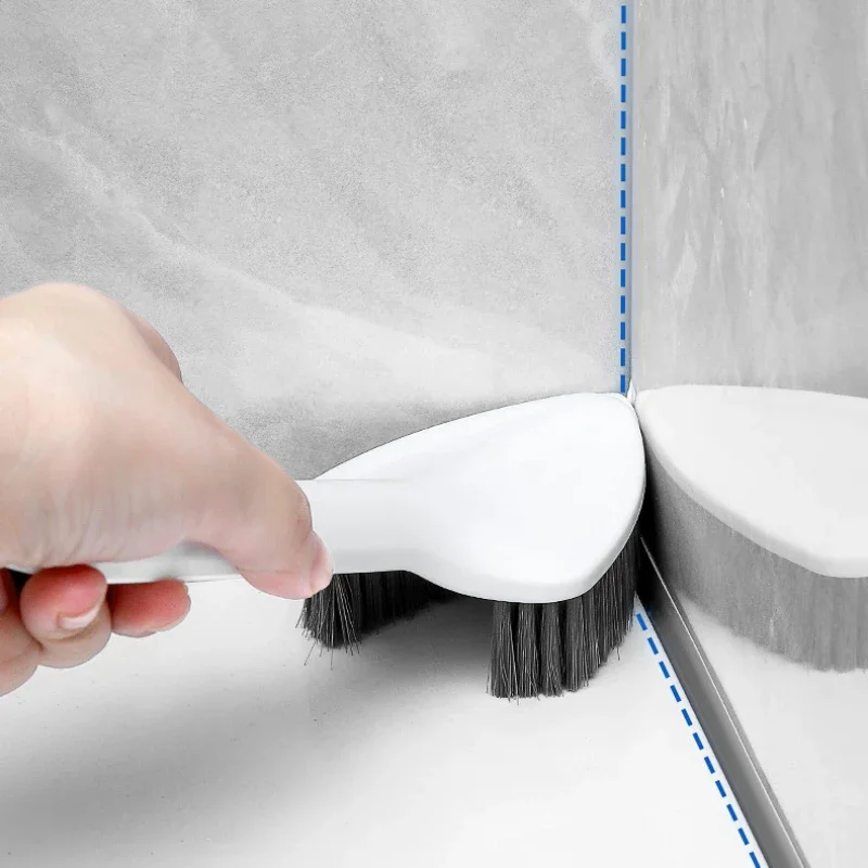 

3-in-1 Cleaning Brush Household Cleaning Products for Home Plastic Multifunctional Bathroom Floor Kitchen Crevice Brushes Tool