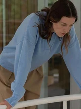  Knitted  V-neck Sweater Women 2022 Elegant Loose Basic Lady Pullover Sweaters Casual Long Sleeve Streetwear Female Jumper Tops 