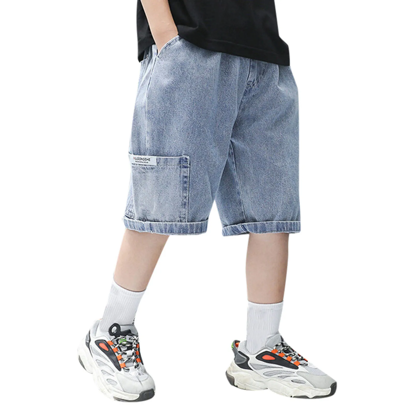 2 Year Clothes Boy Boys Denim Shorts Straight Jeans Shorts Summer Casual Short Pocket