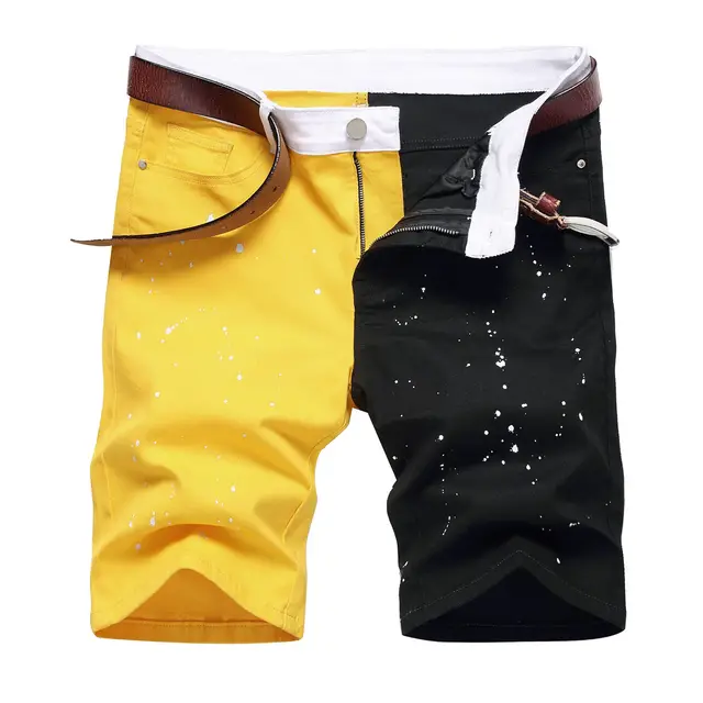 Ripped Short Jeans Streetwear Fashion 