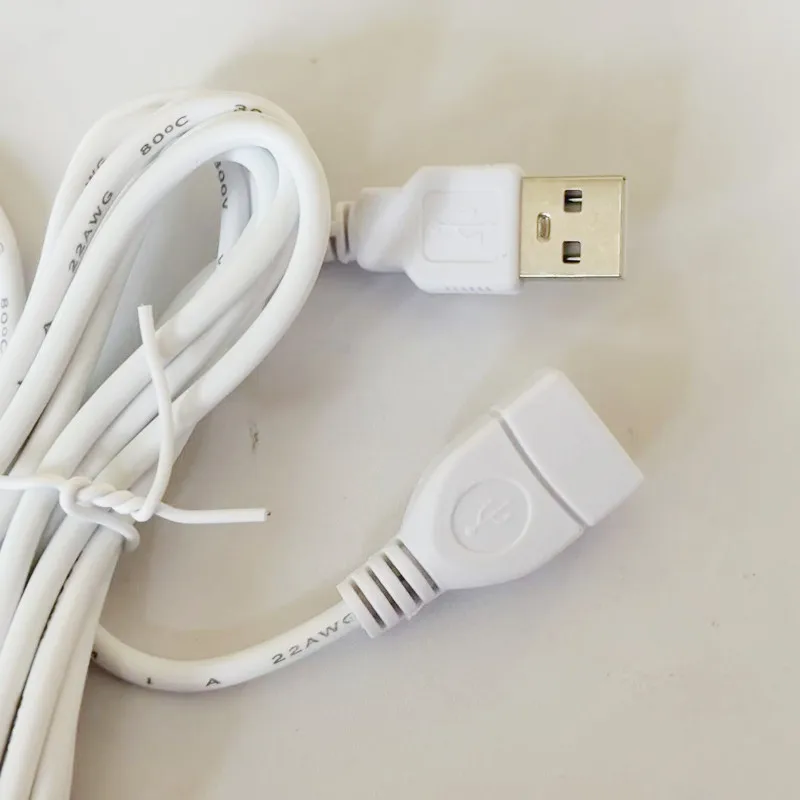 USB Extension Cable with On/Off Switch – 2M Male to Female Extender