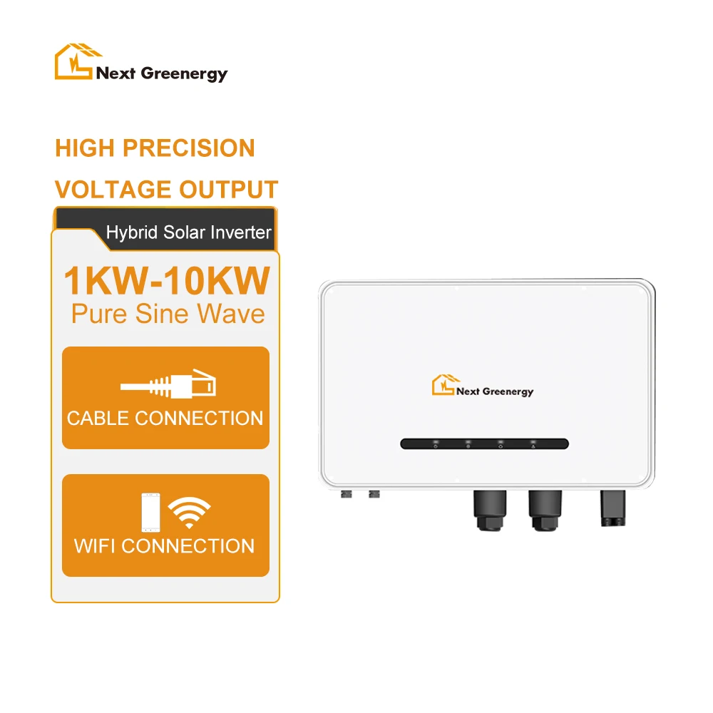 Nextgreenergy Hybrid 3Kw Inverter Solare Mppt 3.6Kw Inverter Monofase Prezzo All'Ingrosso