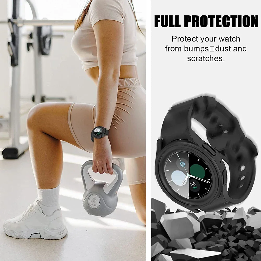Waterproof Protective Glass+Case with Screen Protector