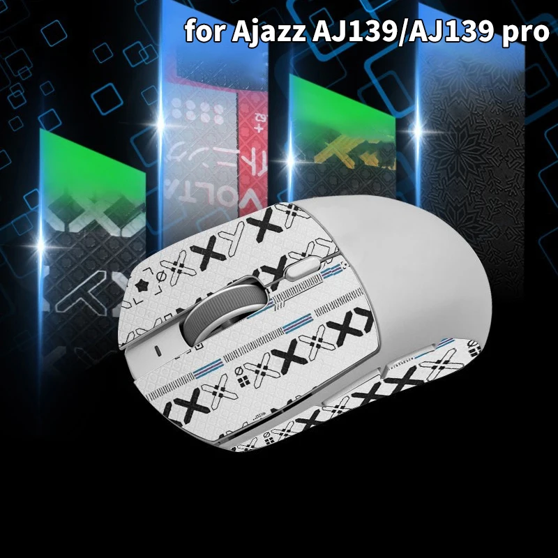 미끄럼 방지 마우스 스티커 그립 테이프 스케이트 AJAZZ AJ139 프로 게임용 마우스 게이머 액세서리 땀 흡수 방지