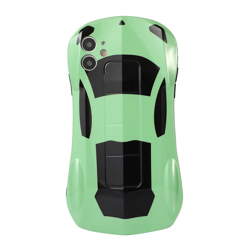 Luxurious Sports Car Design Silicone Phone Case - Elegant Soft Back Chic Cover