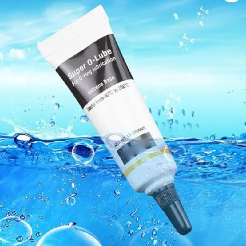 Silicone Grease Lubricant 10 g Silicone Grease Waterproof Food Grade Seal Silicone Grease Sealing Ring Waterproof Flashlight Lubrication