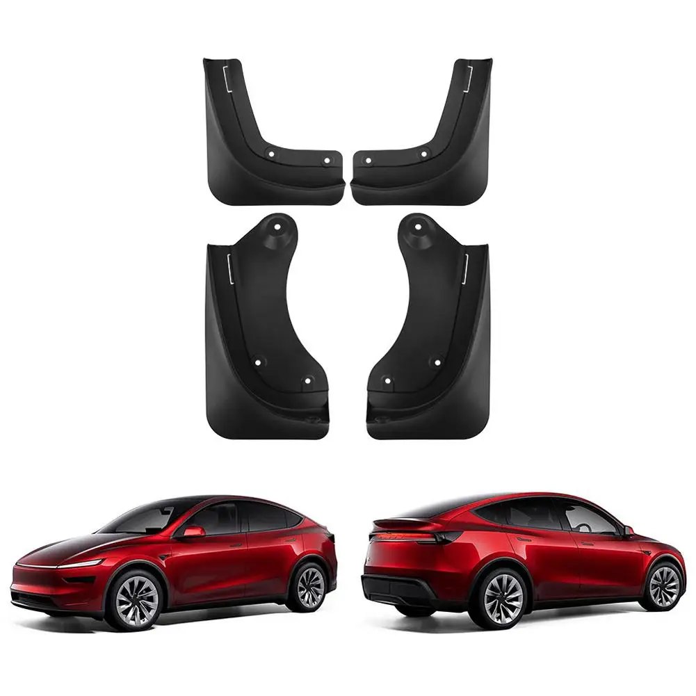 Für Tesla Model Y Juniper 2025 Kotflügel Schmutzfänger Anti-Schnee Anti-Sand Splash Vorne Hinten Schmutzfänger Schutz Auto Zubehör – Detail 6