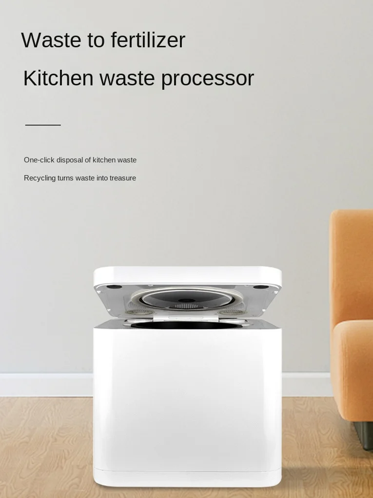 Garbage disposer kitchen waste disposer composter organic fertilizer household smart silent no odor no installation required 3