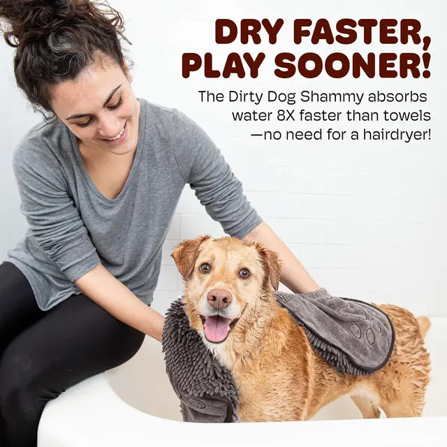 Pet Cat Absorbent Towel Dog Bath Towel Golden Hair Blanket Large Absorbent Quick-drying Teddy Small Dog Bath Supplies 2
