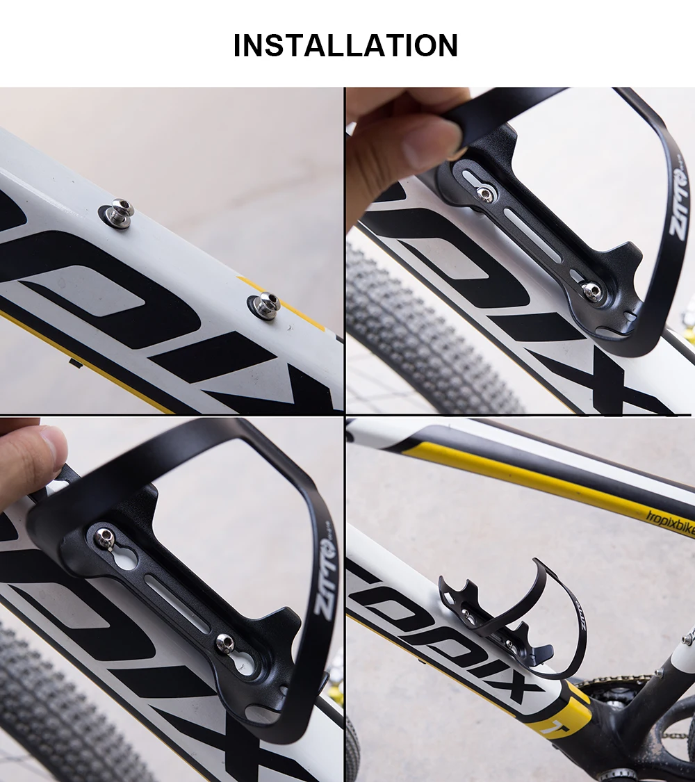 Cage de bouteille cycliste | Rack de support de vélo