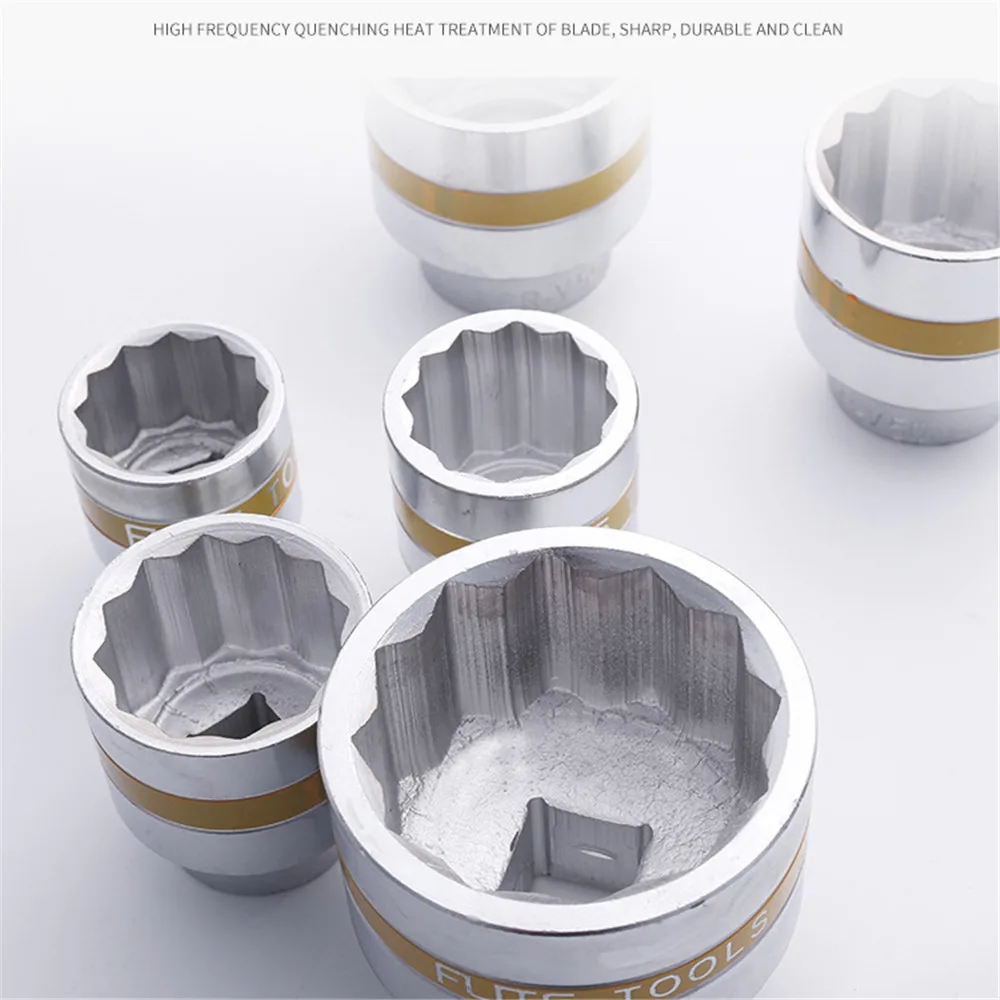 Description Picture 3 of item1Pcs 3/4" Drive Heavy Torx Impact Socket Metric Head 12 Piont Adopter Air Sockets Hand Tools 1Nch Ratchet Wrench Socket 60mm