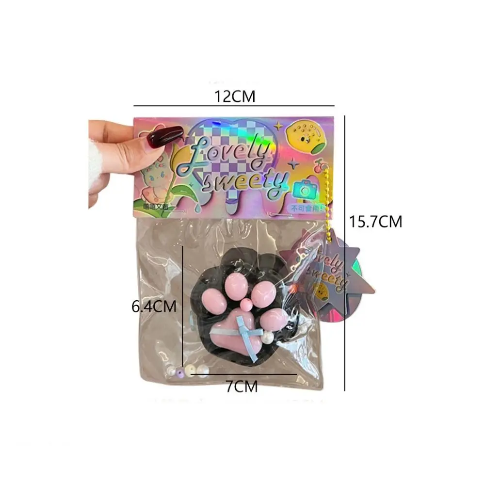New Cute Squeeze Cat Paw Toys Sticky TPR Decompressing Toy Relief Relax Toys Funny Gift Squeeze Toy 5