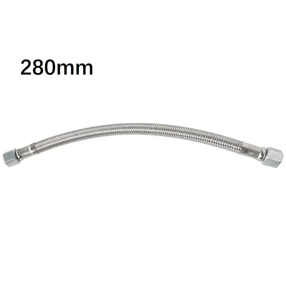 Air Compressor tools Intake Tube Stainless Steel Flexible Hose Stainless Steel Air Pump Check Valve Connecting Pipe Compressor air compressor hose