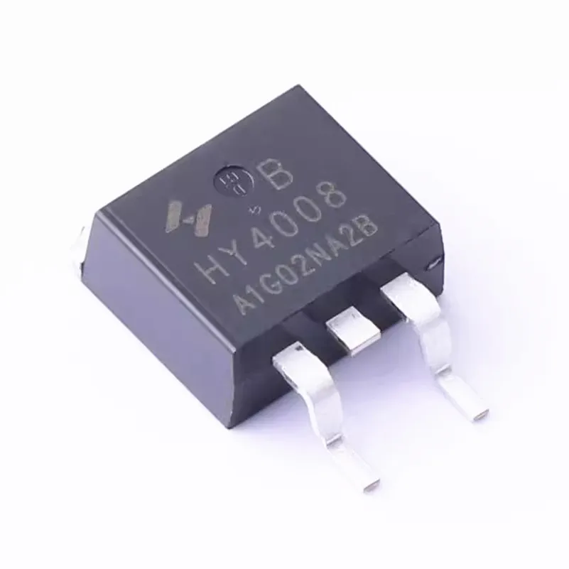 10 шт./лот HY4008NA2B TO-263-2 HY4008 N-канальный режим улучшения MOSFET а 80 в совершенно новый аутентичный 10 шт лот hy3003b to 263 2 hy3003 n канальный режим усиления mosfet 100a 30v совершенно новый аутентичный