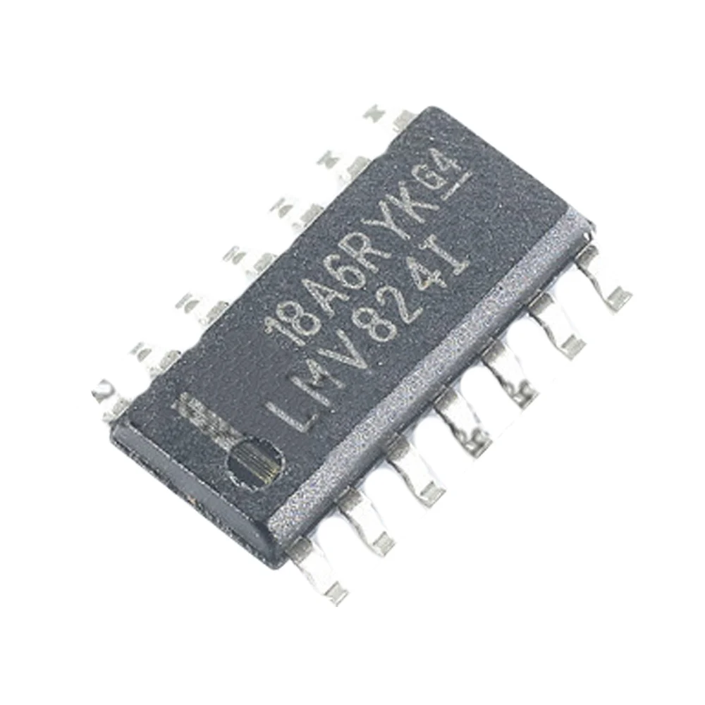 

(10 шт.) lmv824pl IC OPAMP GP R-R 5,5 MHZ 14soic 824 LMV824