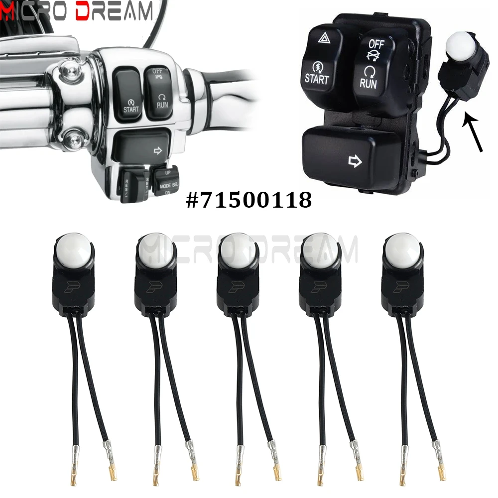 Motorcycle Front Brake Light Switch #71500118 For Harley Softail FXLRST FL Dyna FXD 2012-17 Sportster XL 14-25 Stop Light Button