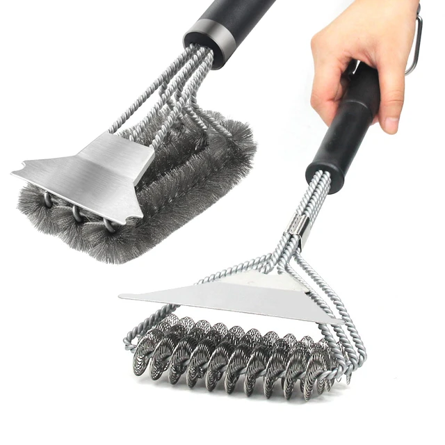 GRILLART Grill Brush and Scraper Best BBQ Brush for Grill, Safe 18