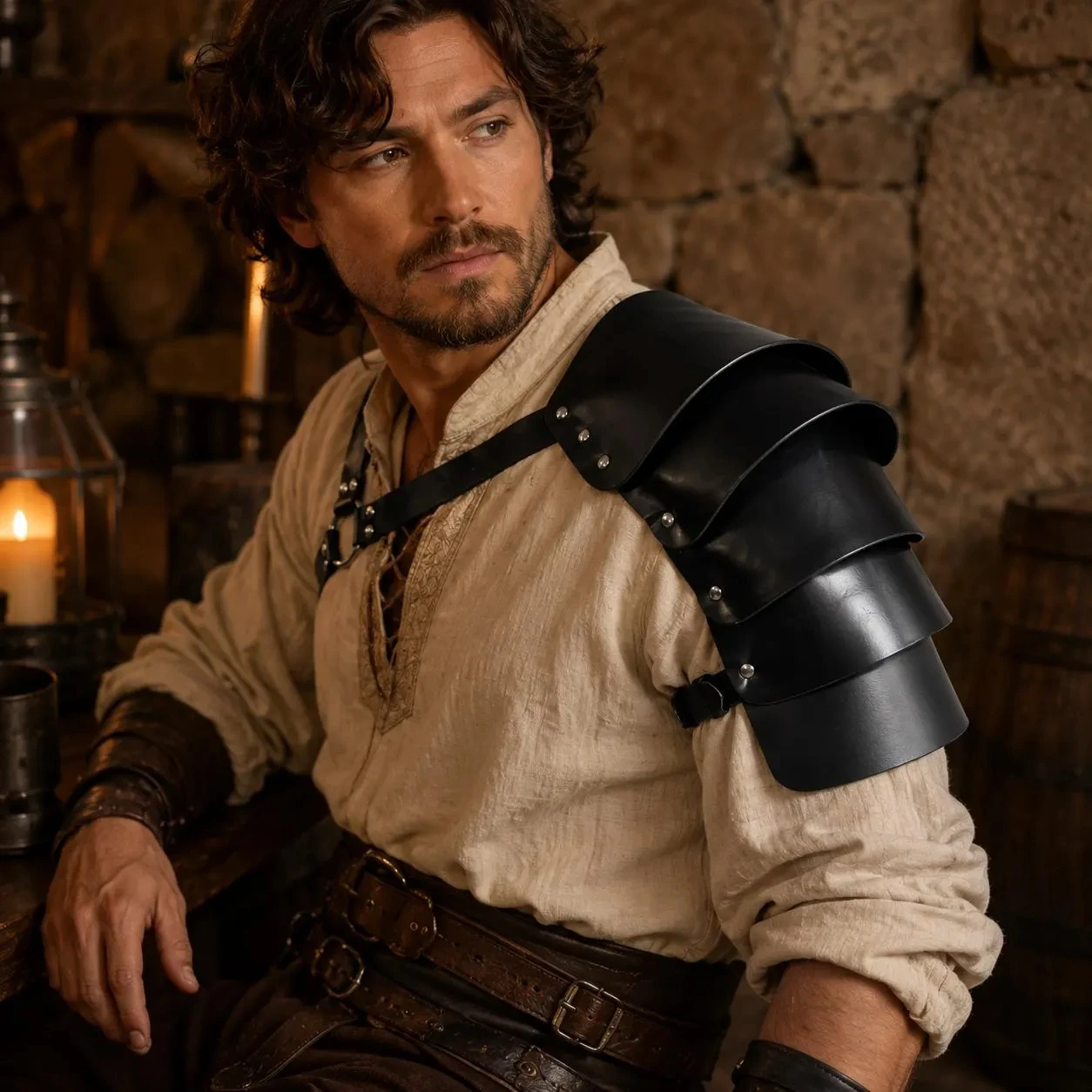 Medieval Viking Knight Shoulder Armor